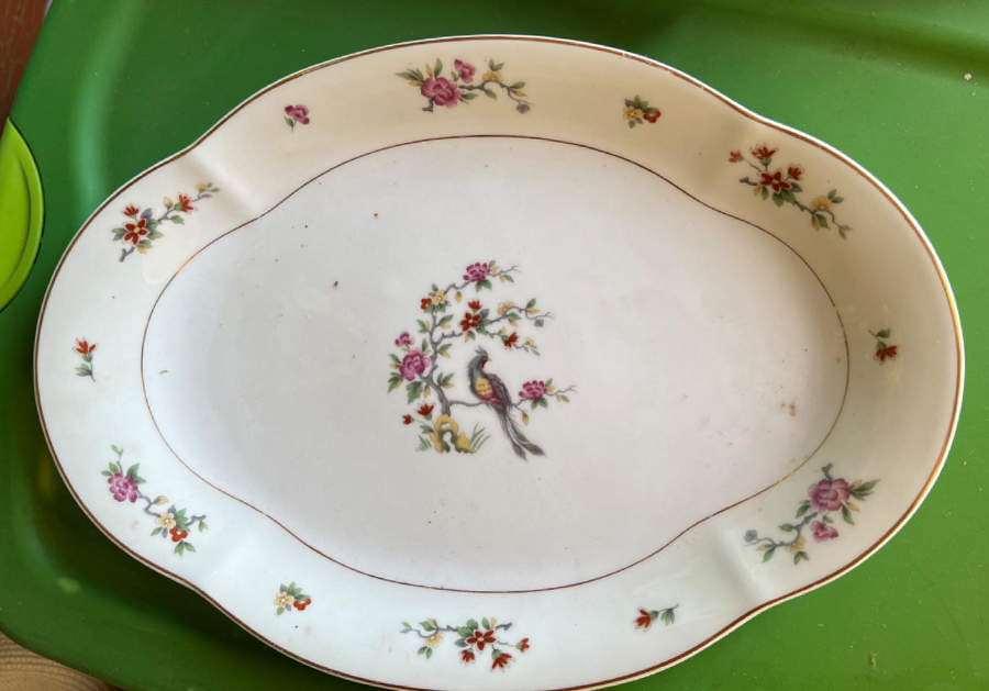 CHF467 16" Oval Serving Platter by Charles Field Haviland-1