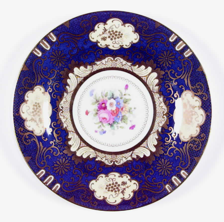 A13724 Luncheon Plate by Crown Staffordshire-1