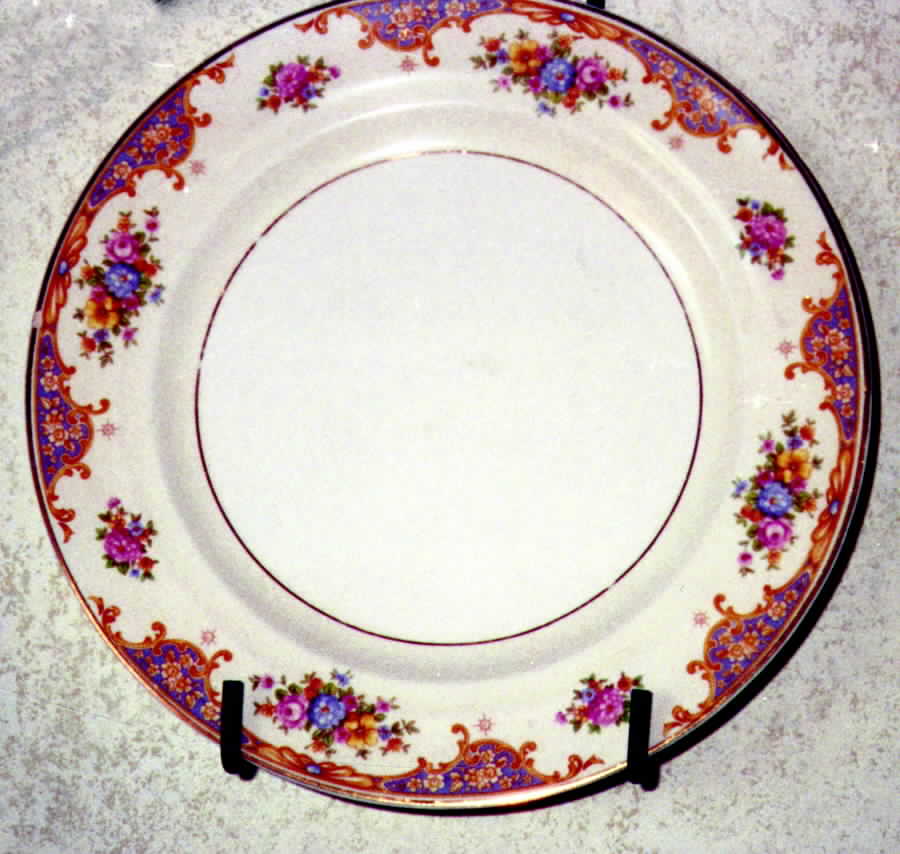 CRP57 Dinner Plate by Crown Potteries-1