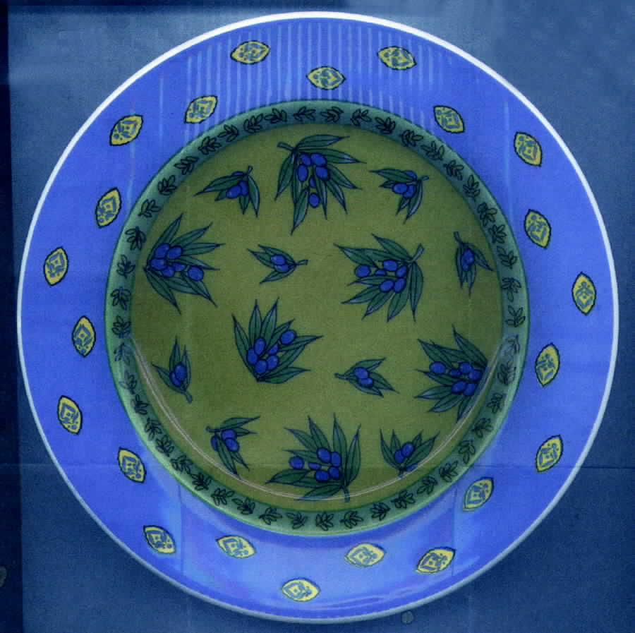 CMI8 Salad Plate by Ceramica (Italy)-1