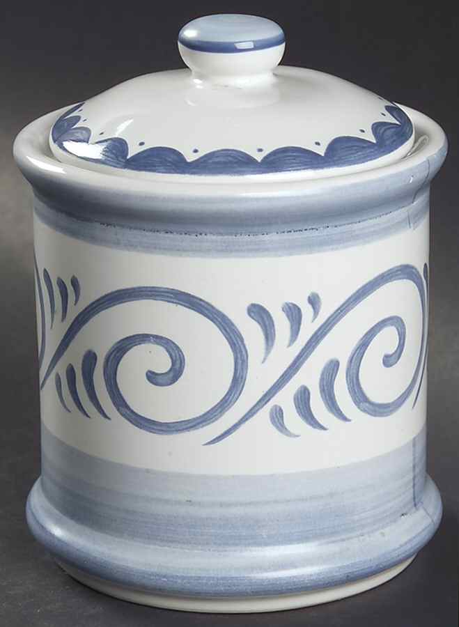Oceanview (Corelle) Small Canister & Lid by Corning Corelle-1
