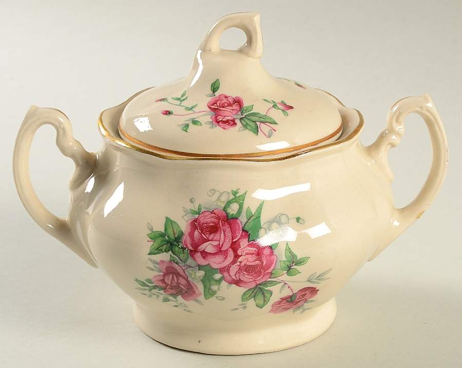 3789 Sugar Bowl & Lid by Chodziez-Poland-1