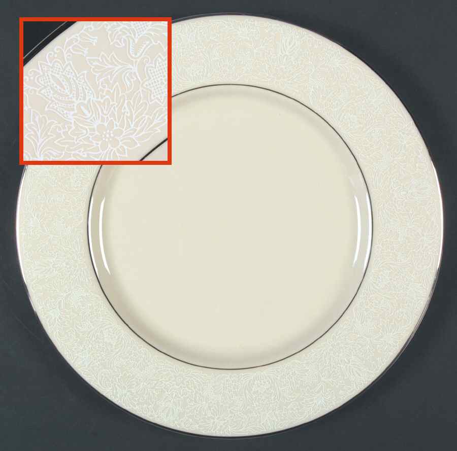 Tiara Dinner Plate by Colony House-1