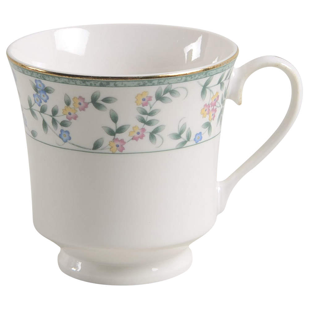 Diane (Porcelain, Gold Trim) Footed Cup by China Pearl-1