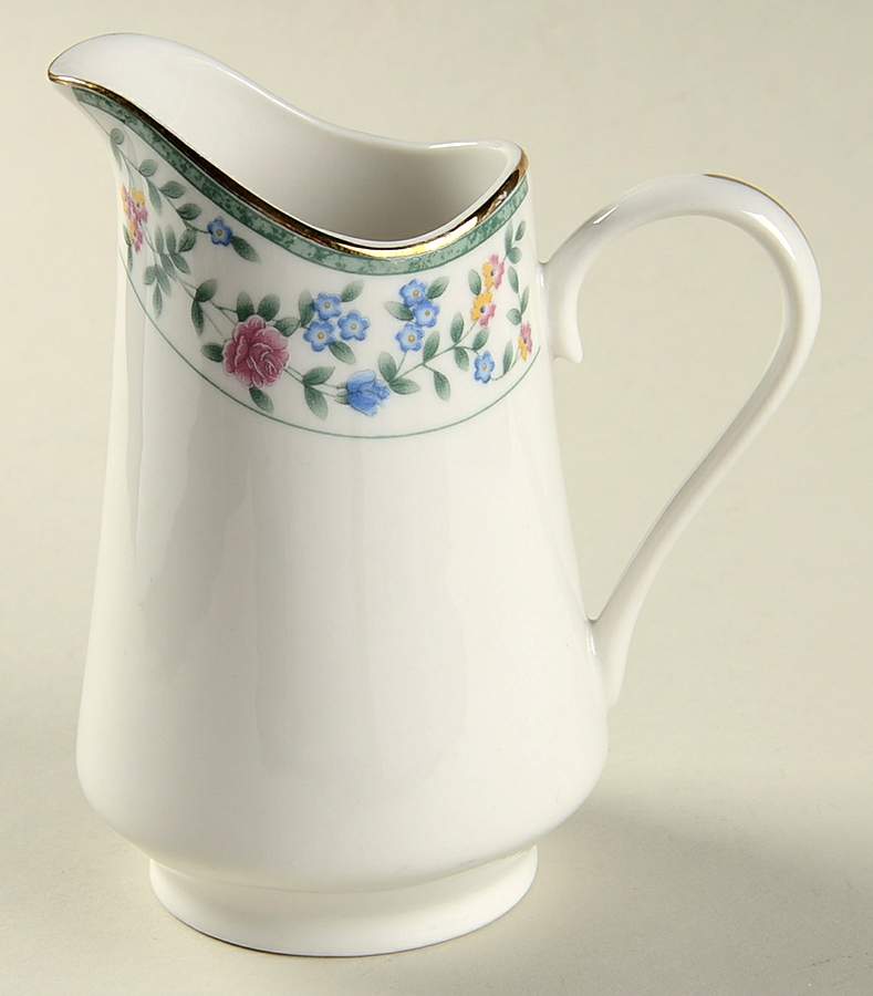Diane (Porcelain, Gold Trim) Creamer by China Pearl-1