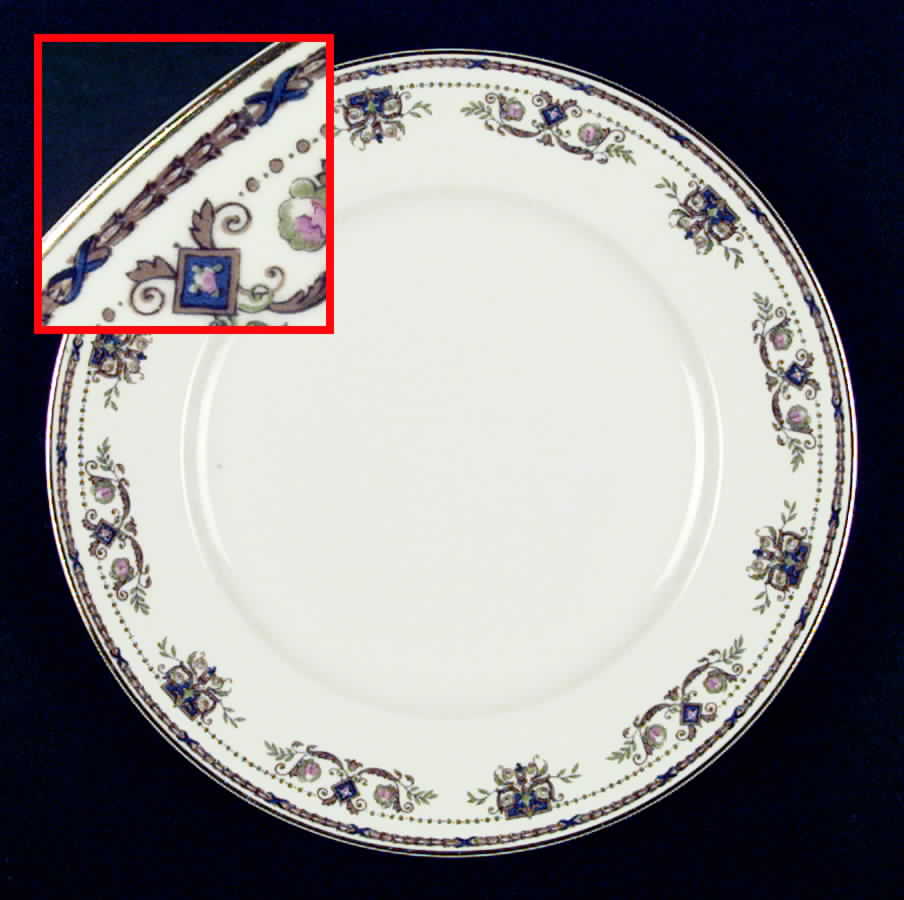 CHF474 Dinner Plate by Charles Field Haviland-1