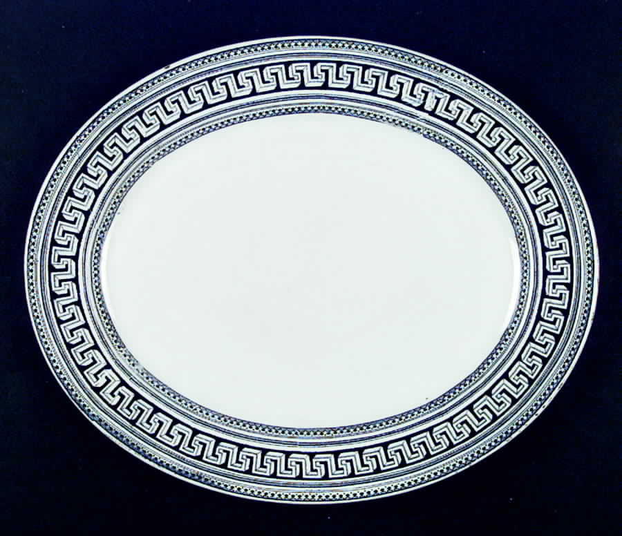 Eton 12" Oval Serving Platter by Cartwright & Edwards-1