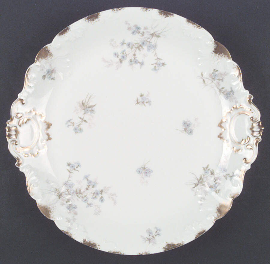 Schleiger 382-1 12" Chop Plate (Round Platter) by Charles Field Haviland-1