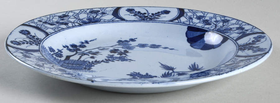 Cerisiers De Monet Large Rim Soup Bowl by Charles Field Haviland-1