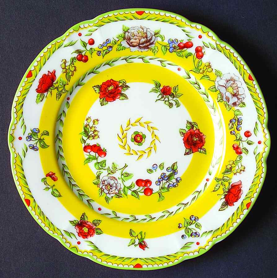 Jardins De Paradis Bread & Butter Plate by Charles Field Haviland-1