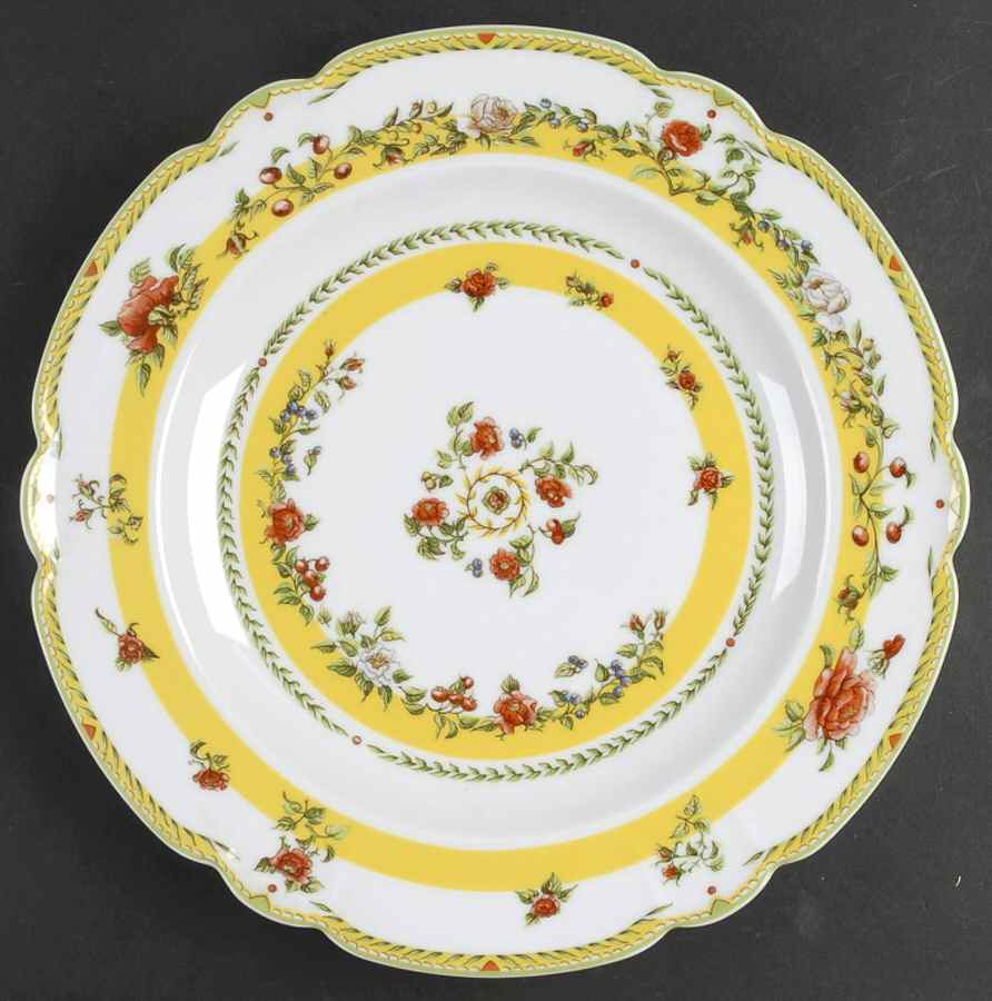 Jardins De Paradis 12" Chop Plate (Round Platter) by Charles Field Haviland-1