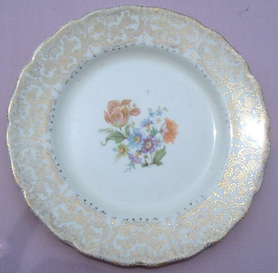 Spring Glory Bread & Butter Plate by Canonsburg-1