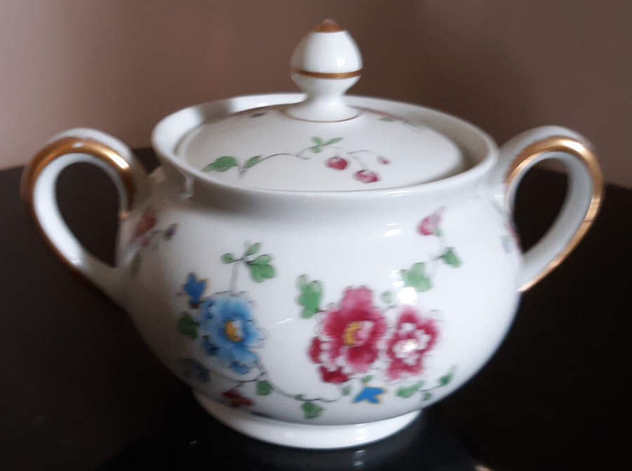 CHF477 Sugar Bowl & Lid by Charles Field Haviland-1