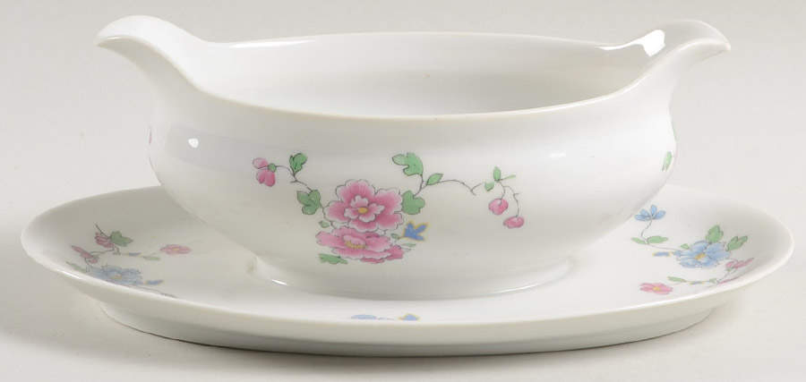 CHF477 Gravy Boat with Attached Underplate by Charles Field Haviland-1