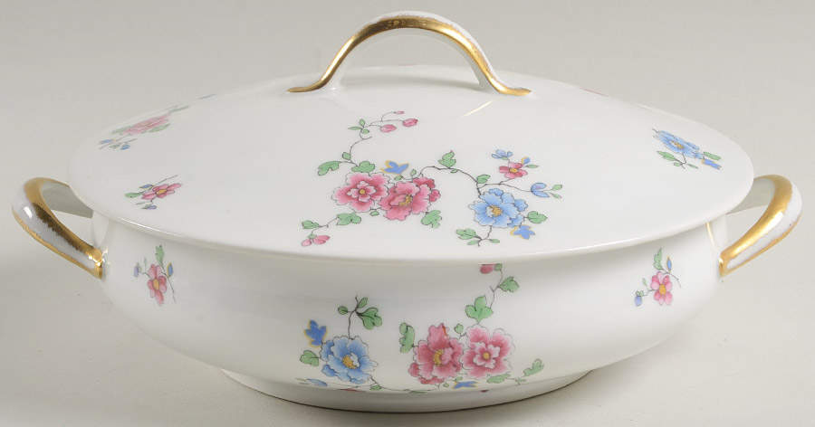 CHF477 Round Covered Vegetable by Charles Field Haviland-1