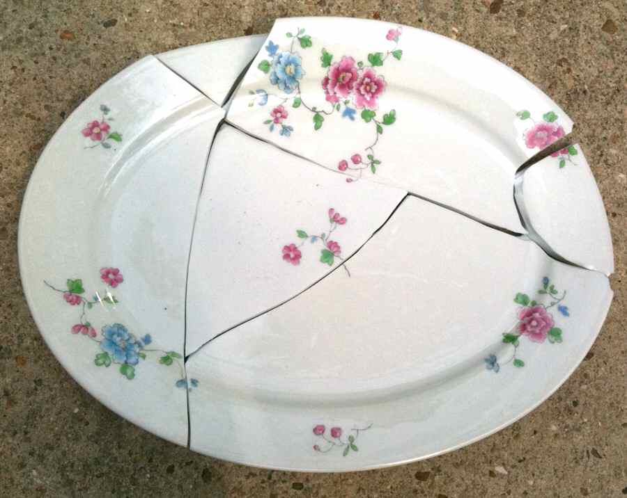 CHF477 14" Oval Serving Platter by Charles Field Haviland-1