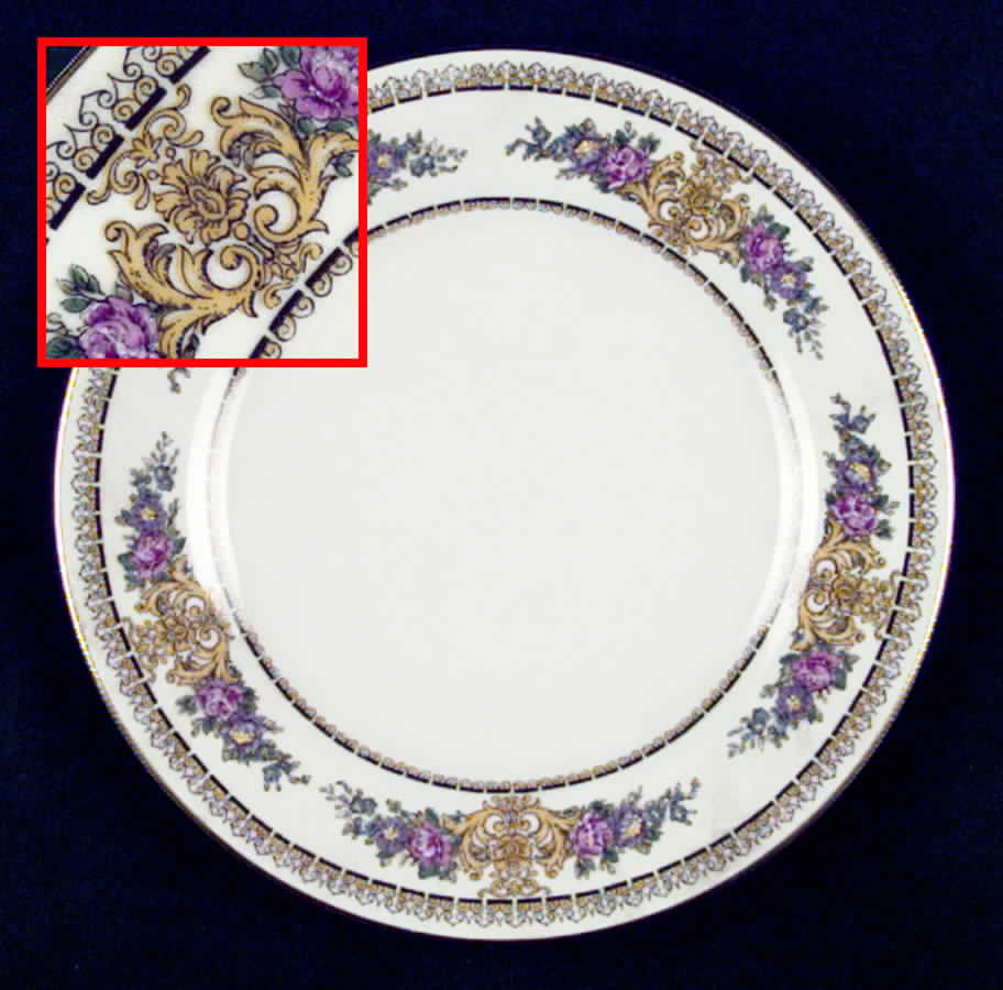 Marquis Salad Plate by Crest Wood-1
