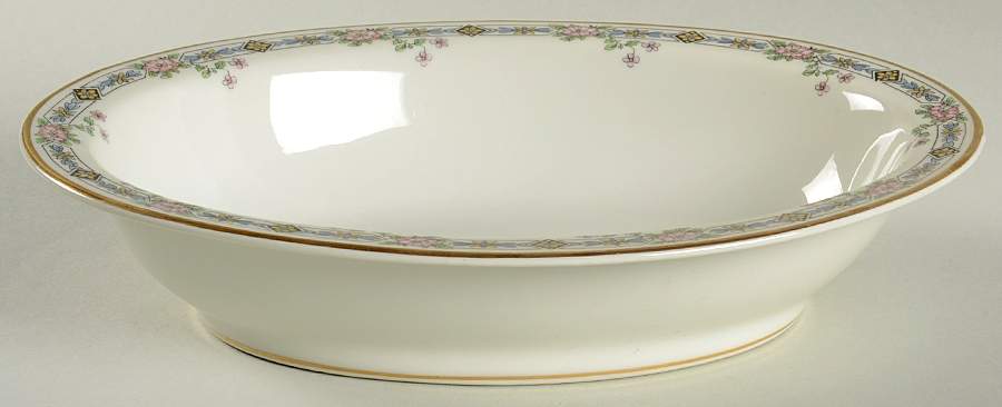 CHF481 10" Oval Vegetable Bowl by Charles Field Haviland-1
