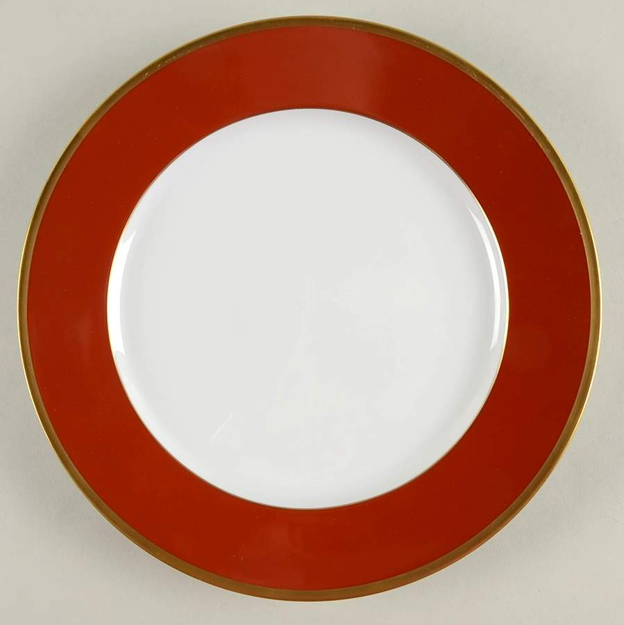 Arc En Ciel Terra Cotta Dinner Plate by Charles Field Haviland-1