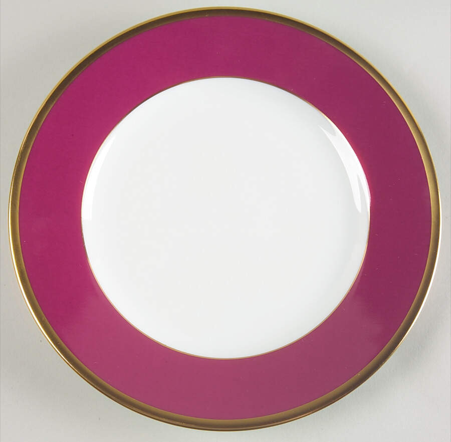 Arc En Ciel Fuschia Dessert Luncheon Plate by Charles Field Haviland-1