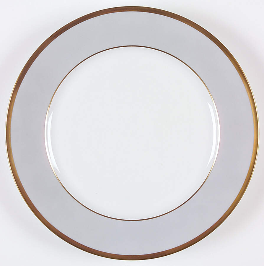 Arc En Ciel Gray (Gris Souris) Large Dinner Plate by Charles Field Haviland-1