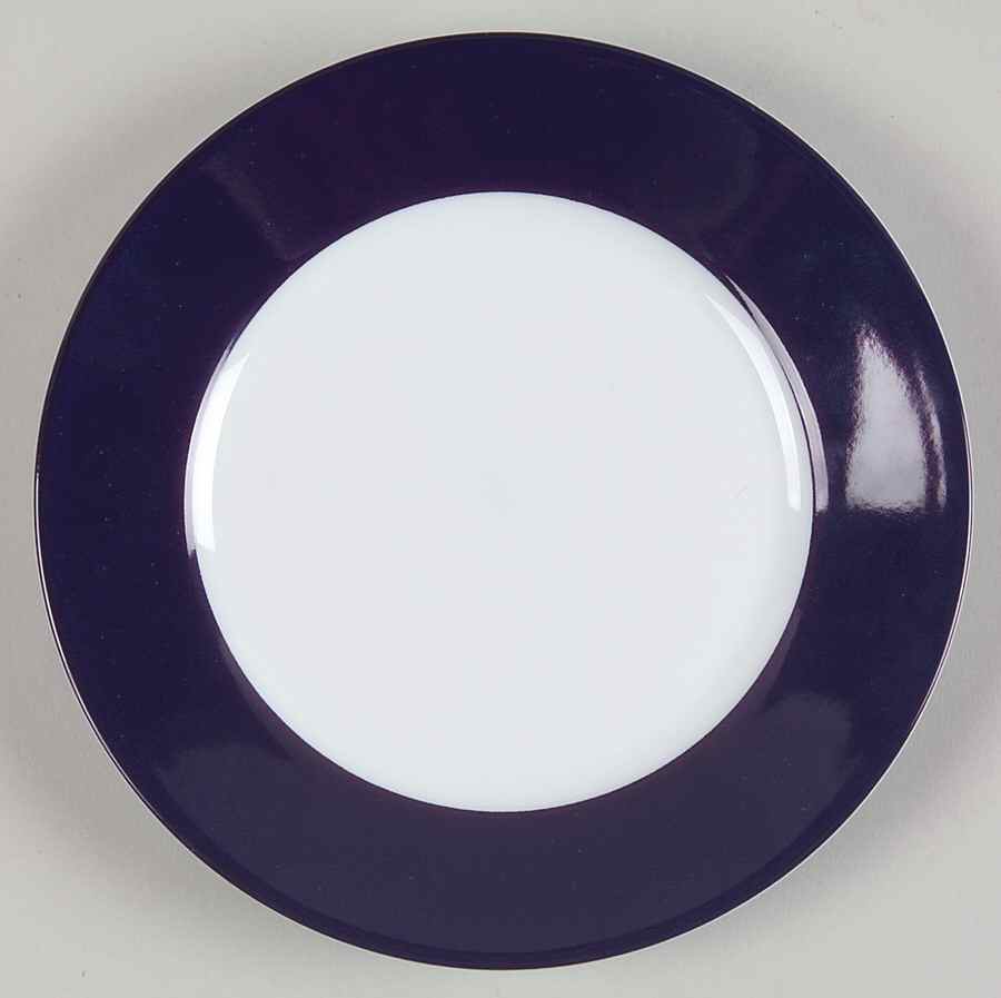 Arc En Ciel Ambassade Blue Bread & Butter Plate by Charles Field Haviland-1