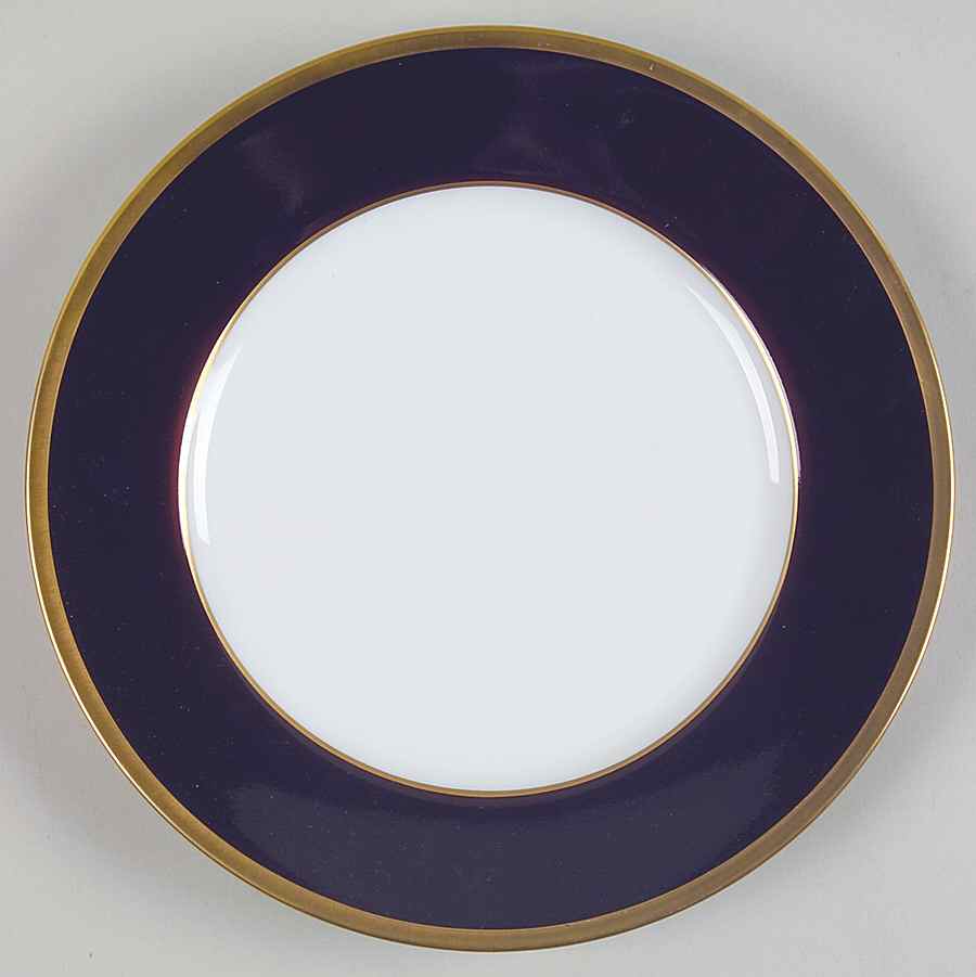 Arc En Ciel Ambassade Blue Dessert Luncheon Plate by Charles Field Haviland-1