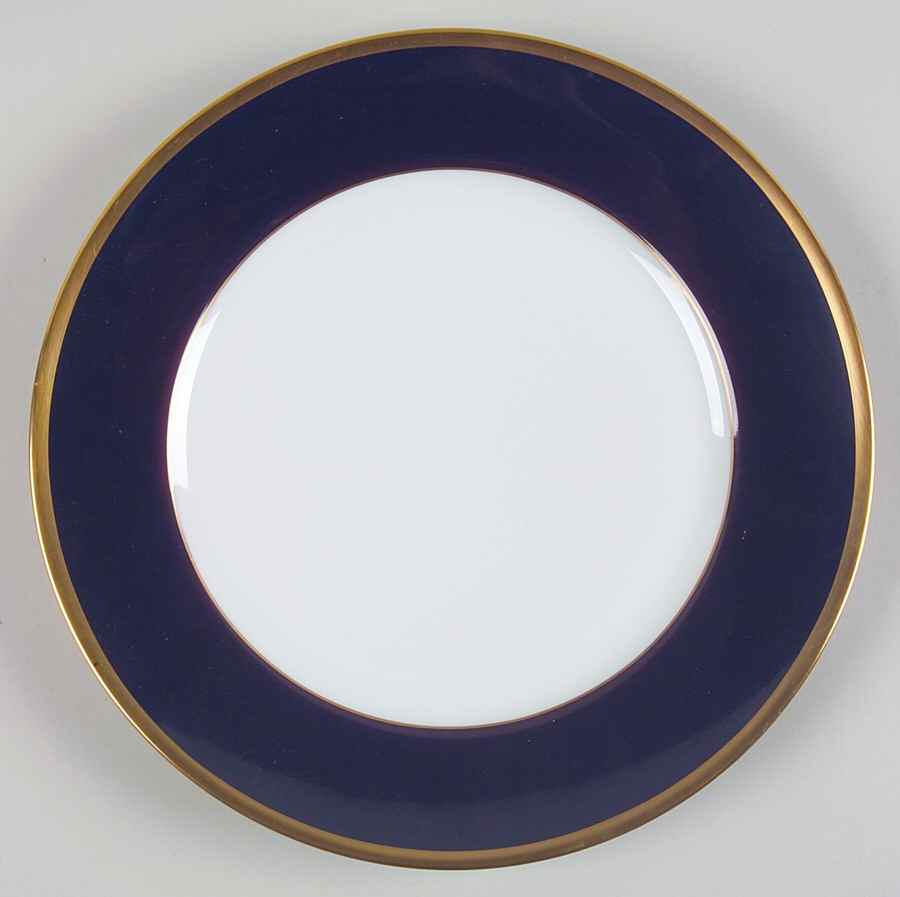 Arc En Ciel Ambassade Blue Dinner Plate by Charles Field Haviland-1