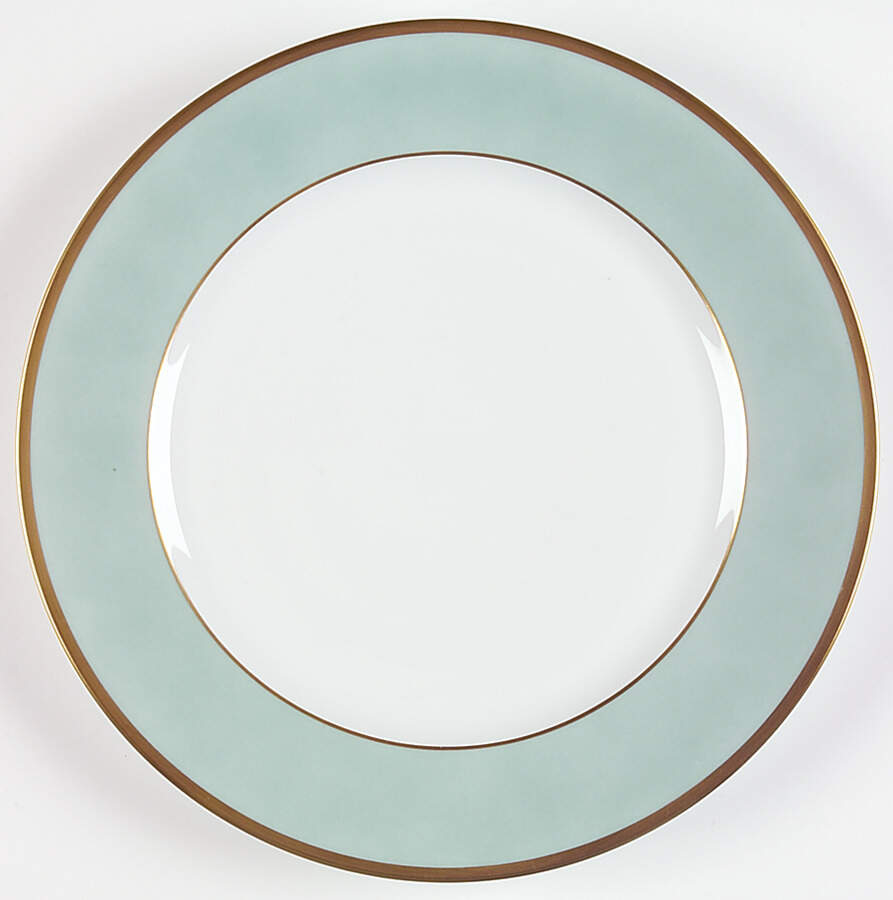 Arc En Ciel Mint Green (Airain) Large Dinner Plate by Charles Field Haviland-1