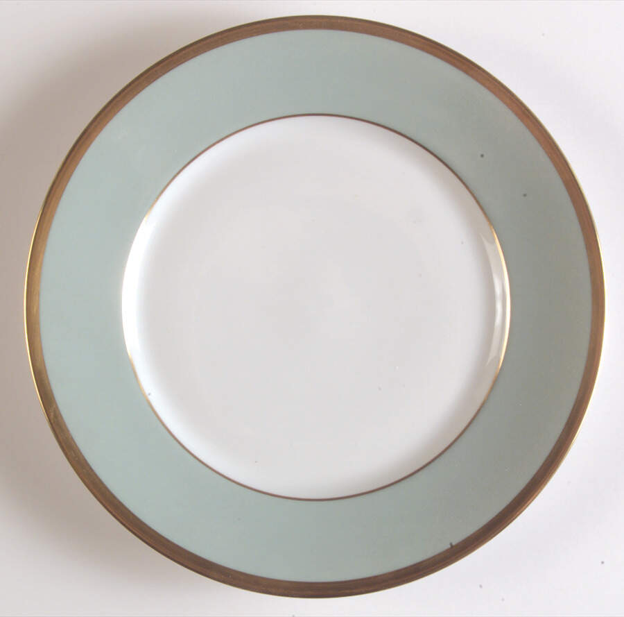 Arc En Ciel Mint Green (Airain) Dessert Luncheon Plate by Charles Field Haviland-1