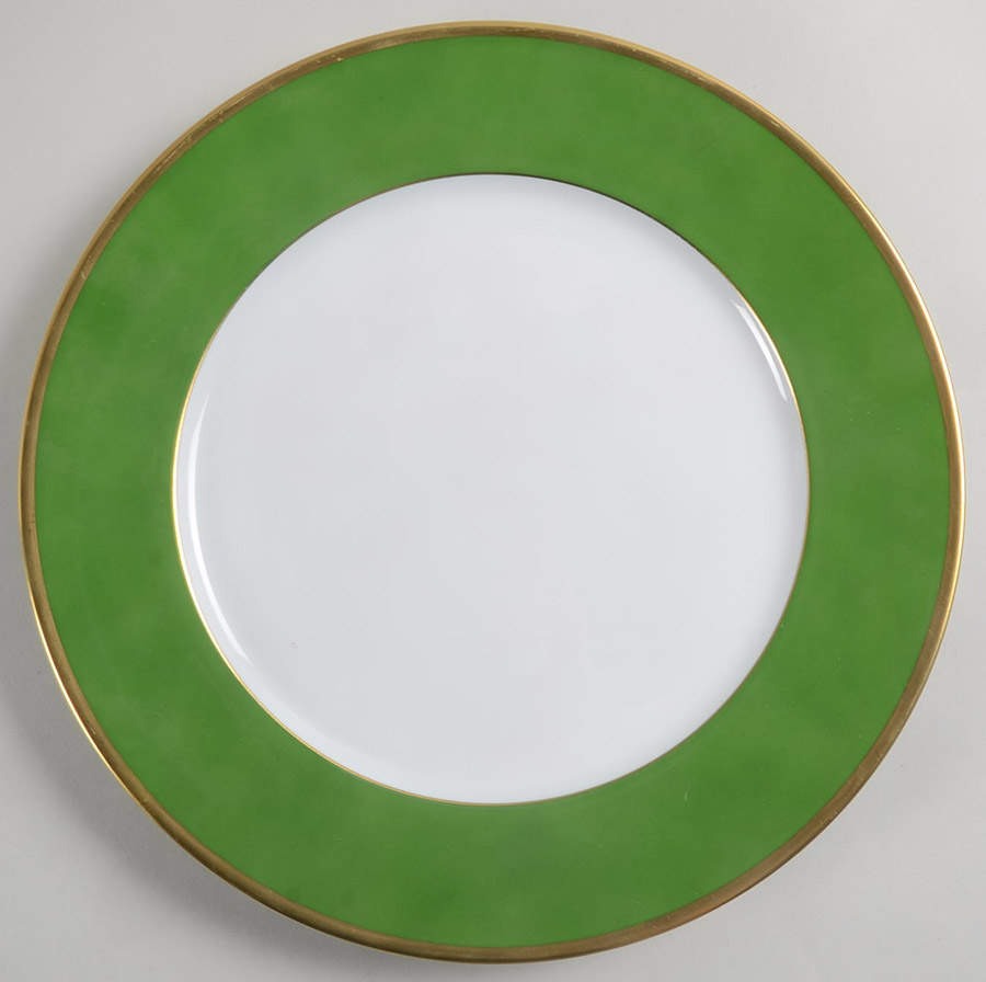 Arc En Ciel Empire Green (Vert) Service Plate (Charger) by Charles Field Haviland-1