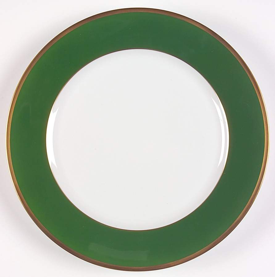 Arc En Ciel Empire Green (Vert) Dinner Plate by Charles Field Haviland-1