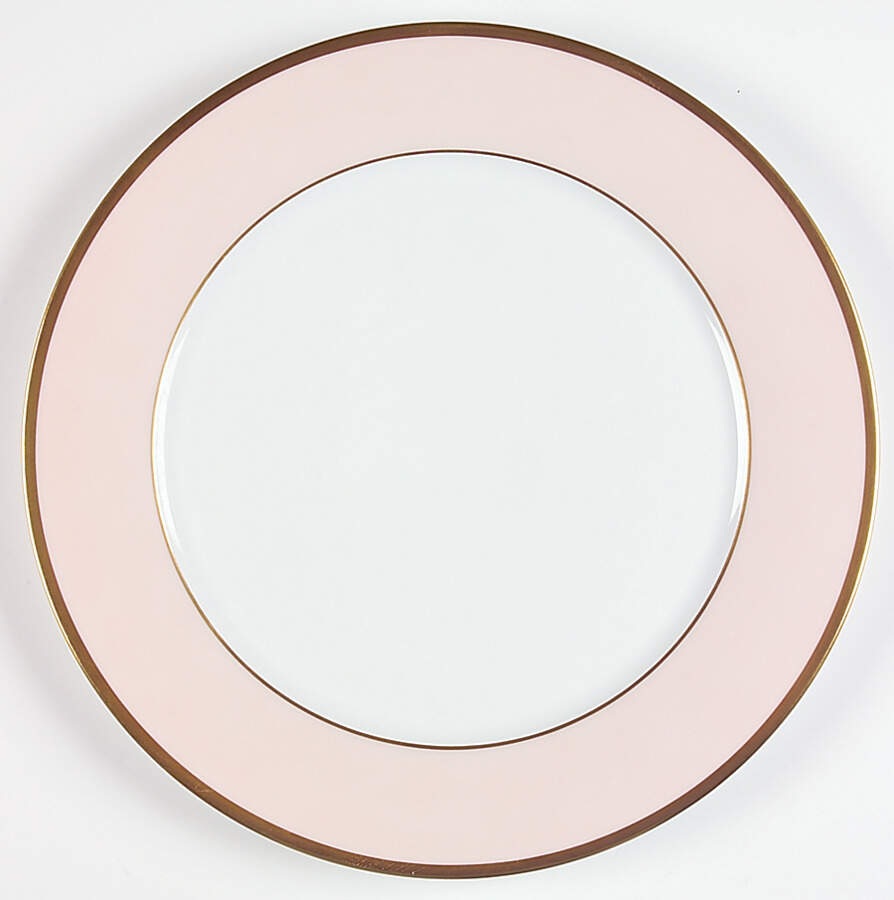 Arc En Ciel  Soft Pink (Rose Opale) Service Plate (Charger) by Charles Field Haviland-1