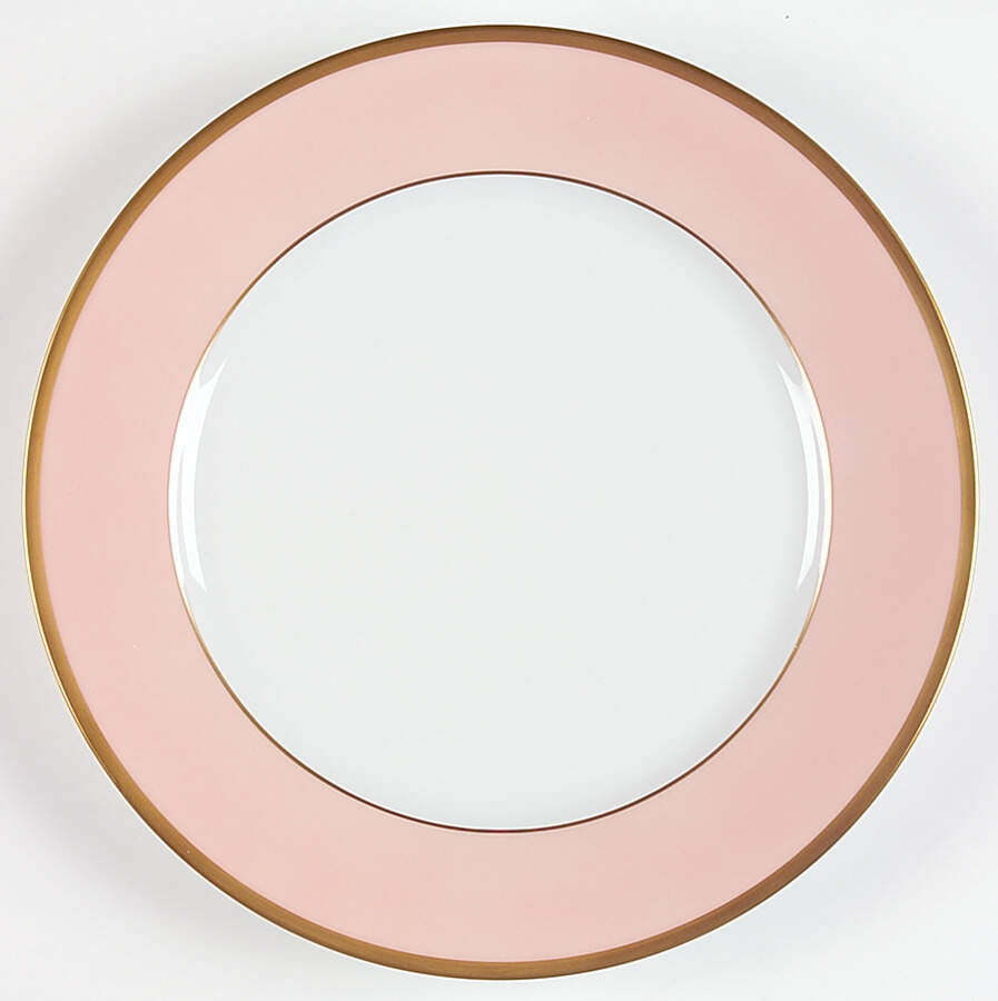 Arc En Ciel  Soft Pink (Rose Opale) Large Dinner Plate by Charles Field Haviland-1