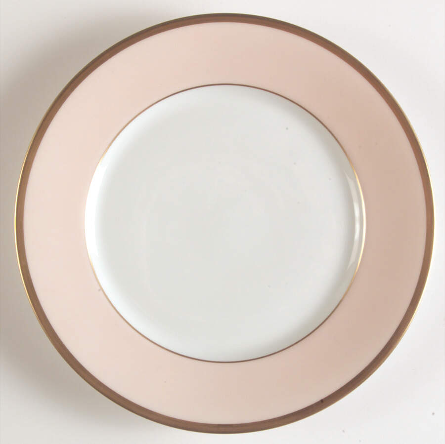 Arc En Ciel  Soft Pink (Rose Opale) Dessert Luncheon Plate by Charles Field Haviland-1