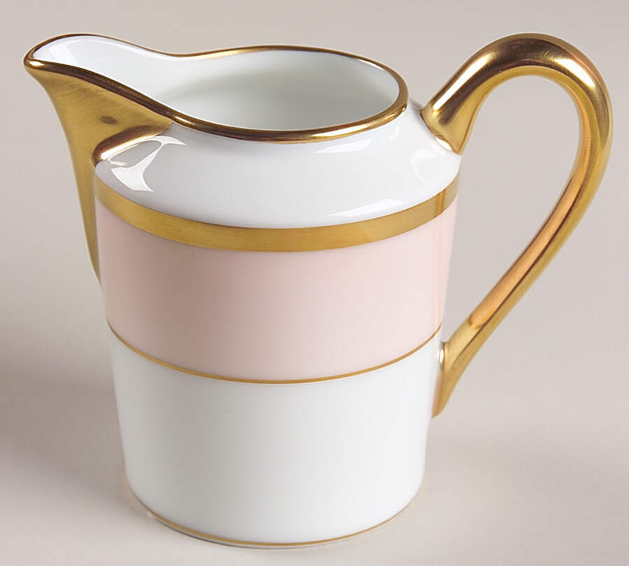 Arc En Ciel  Soft Pink (Rose Opale) Creamer by Charles Field Haviland-1