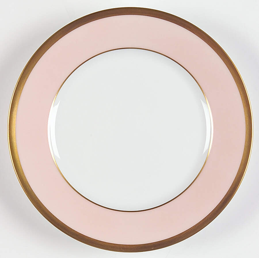 Arc En Ciel  Soft Pink (Rose Opale) Bread & Butter Plate by Charles Field Haviland-1
