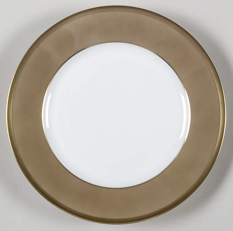 Arc En Ciel Chestnut (Marron Glace) Salad Plate by Charles Field Haviland-1