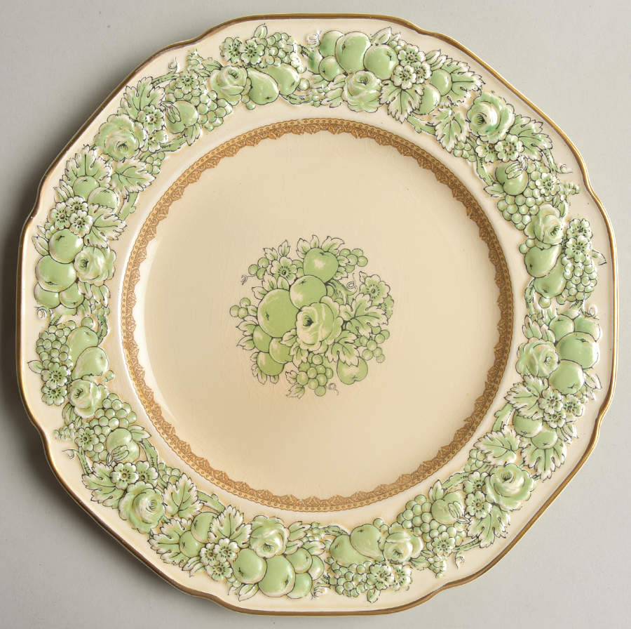 CRD102 Luncheon Plate by Crown Ducal-1