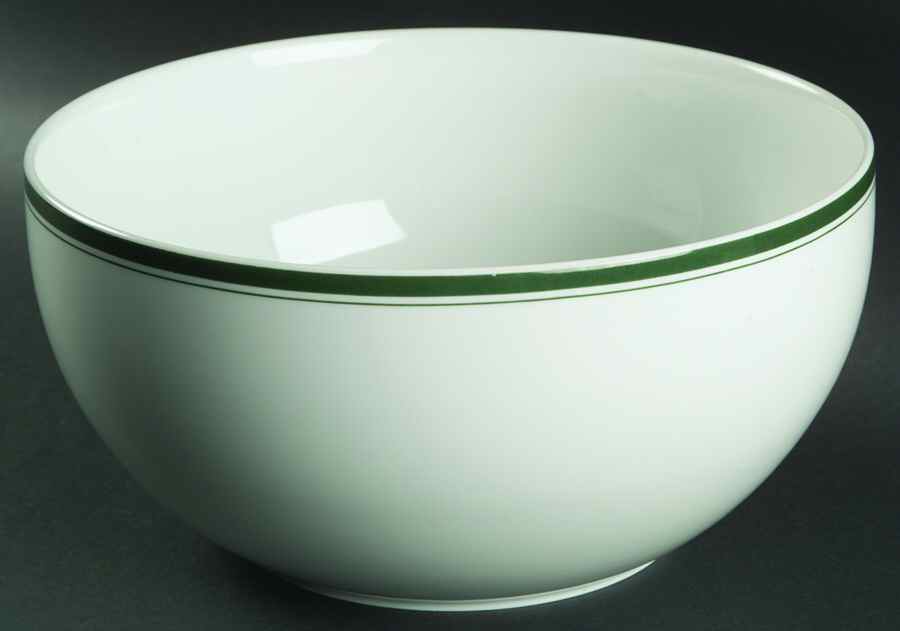 Novi Green 9" Salad Serving Bowl by Cooks Club-1