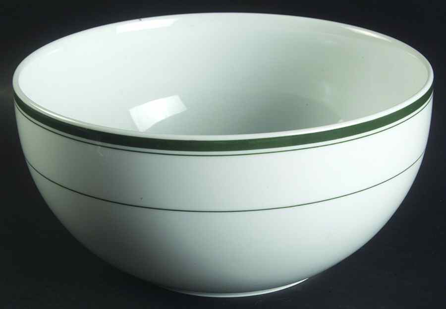 Novi Green 9" Salad Serving Bowl by Cooks Club-1