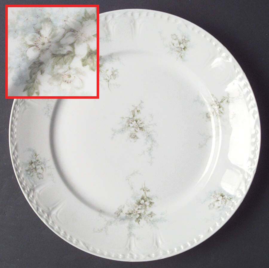 CHF490 Dinner Plate by Charles Field Haviland-1