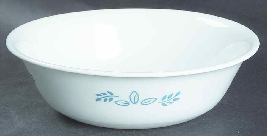 Subtle Blue (Corelle) Soup/Cereal Bowl by Corning Corelle-1