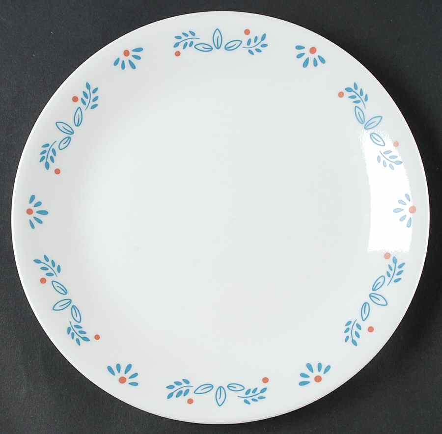 Subtle Blue (Corelle) Salad Plate by Corning Corelle-1