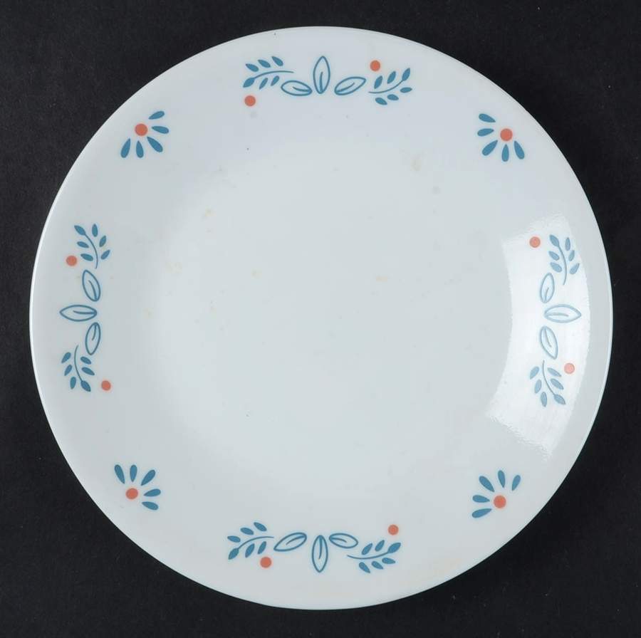 Subtle Blue (Corelle) Bread & Butter Plate by Corning Corelle-1