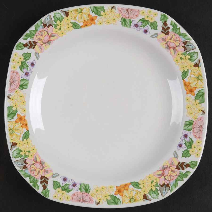 Antique Garden Salad Plate by Corning Corelle-1