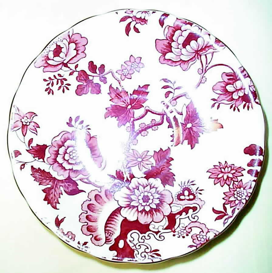 Mandarin Red Saucer by Cartwright & Edwards-1