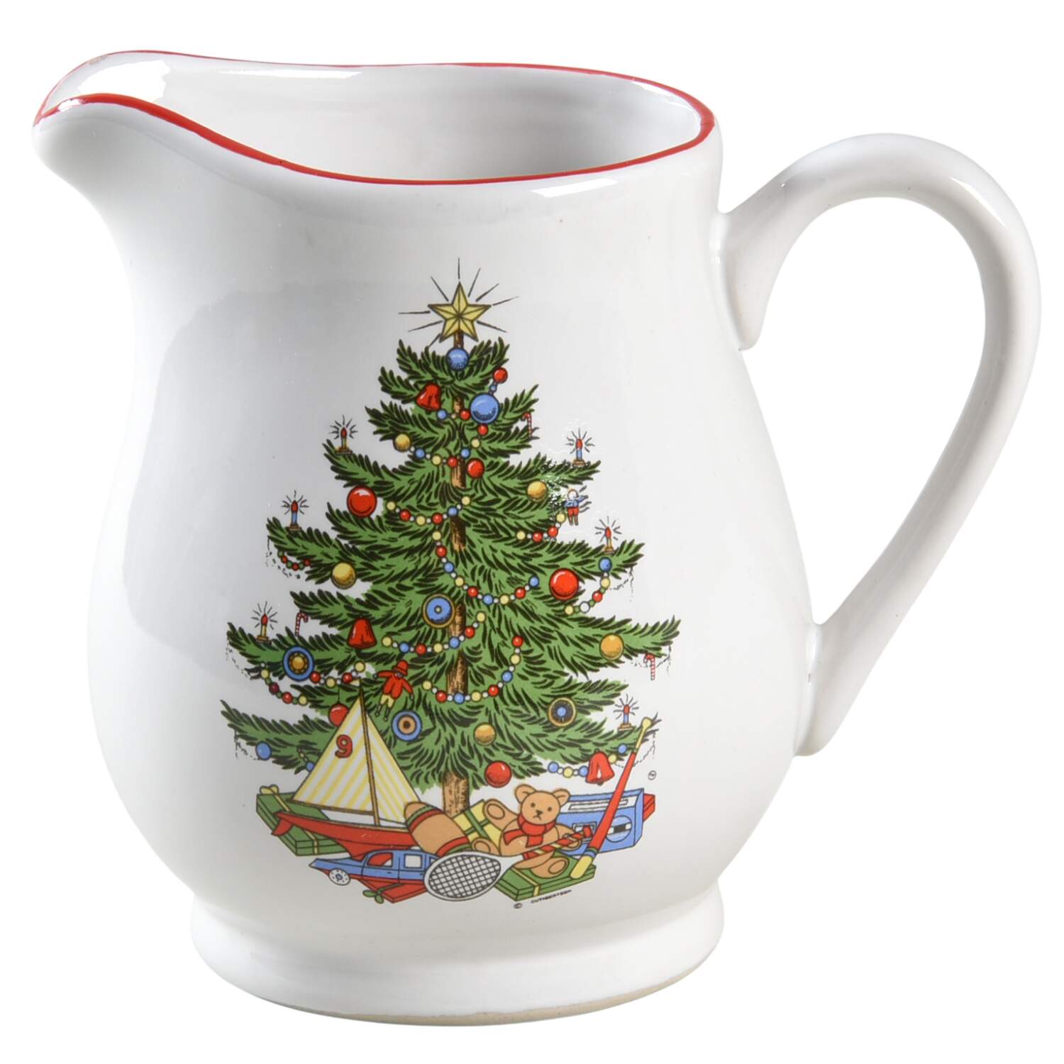 American Christmas Tree Creamer by Cuthbertson-1