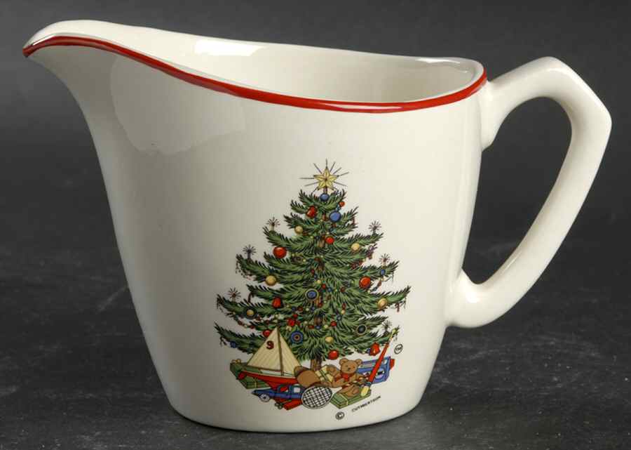 American Christmas Tree Creamer by Cuthbertson-1