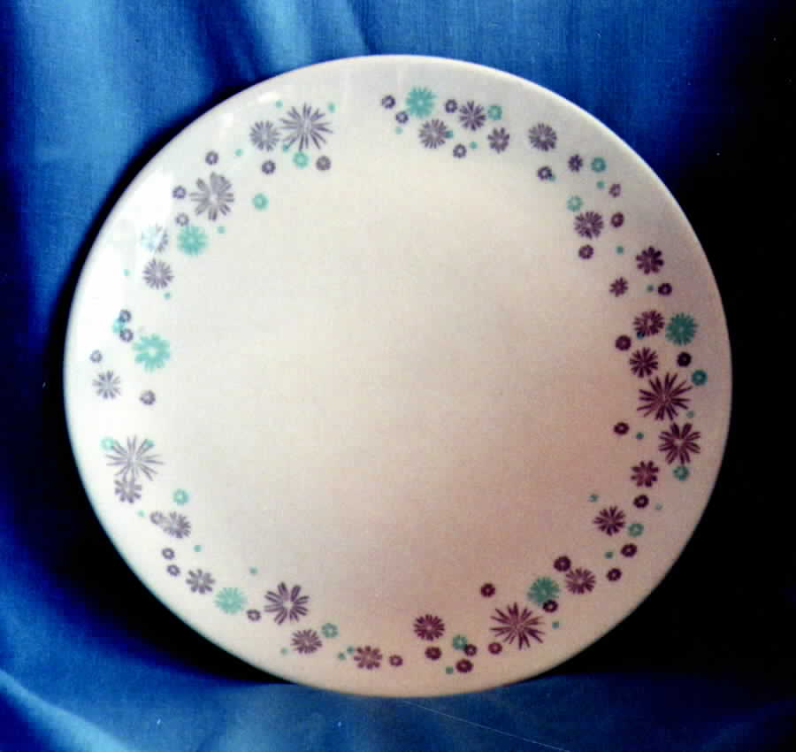 Mardi Gras Dinner Plate by Caribe-1